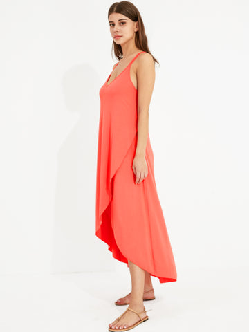Strappy High-Low Dress